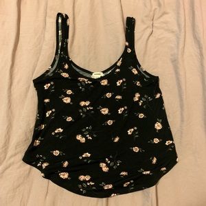 Floral Garage Tank Top